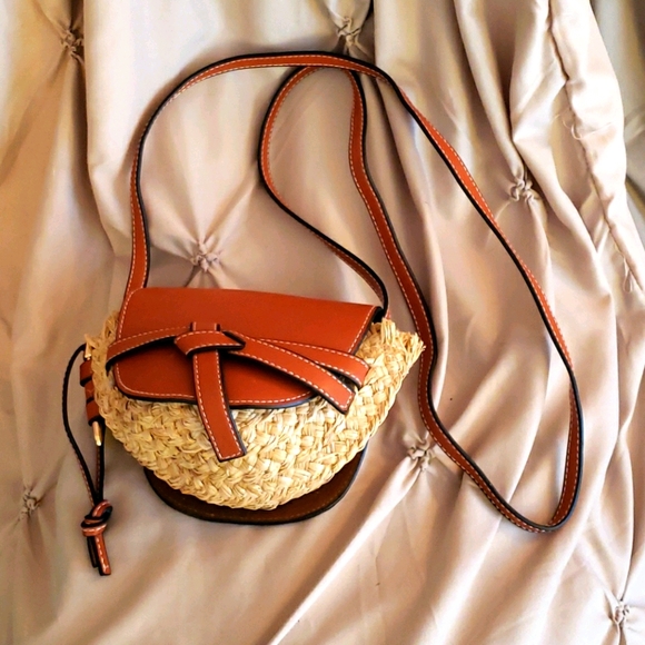 CS Handbags - Summery ⛱ Beachy Straw Crossbody Bag